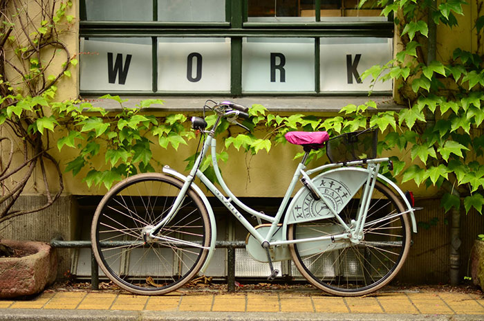 Earth month, bike to work